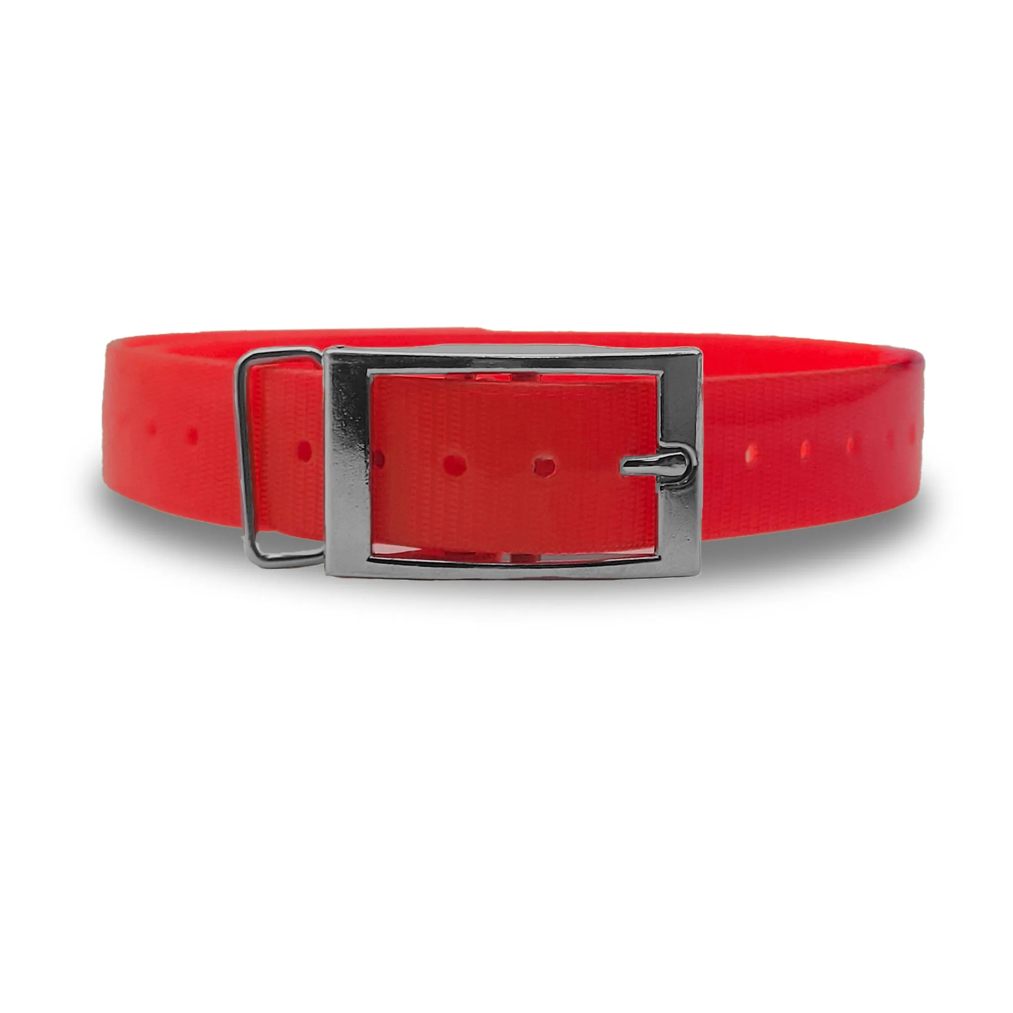 3/4" Premium Glow Tuff Replacement Collar Strap with a 3/4" slide tag