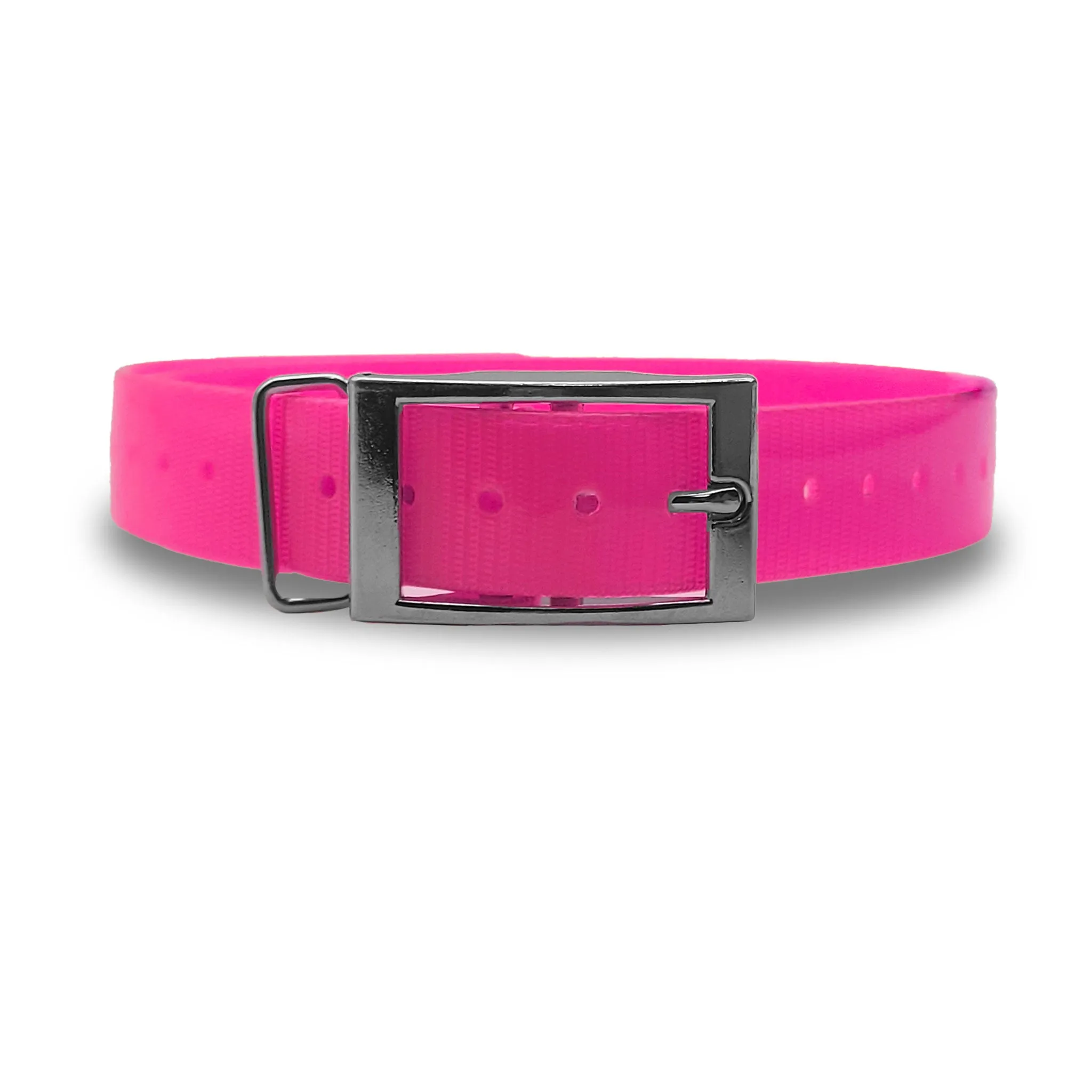 3/4" Premium Glow Tuff Replacement Collar Strap with a 3/4" slide tag