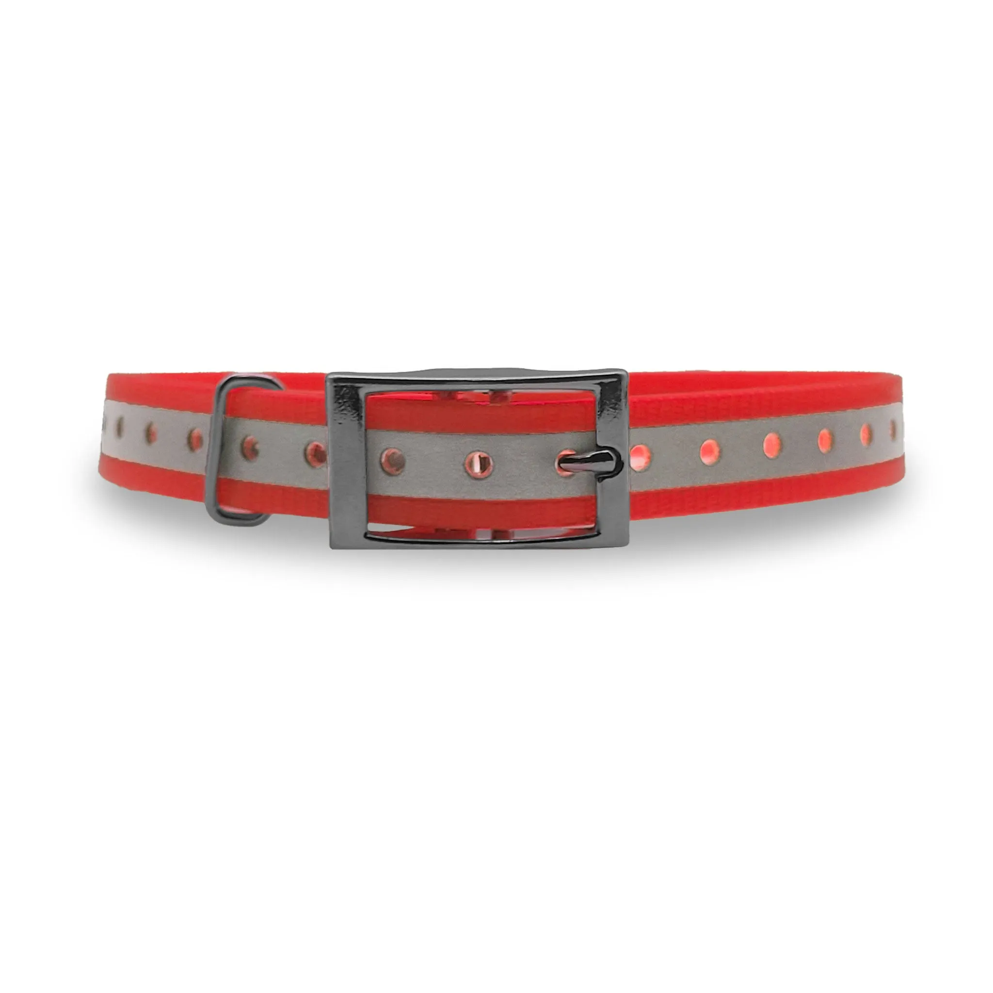3/4" Premium Glow Tuff Replacement Collar Strap with a 3/4" slide tag