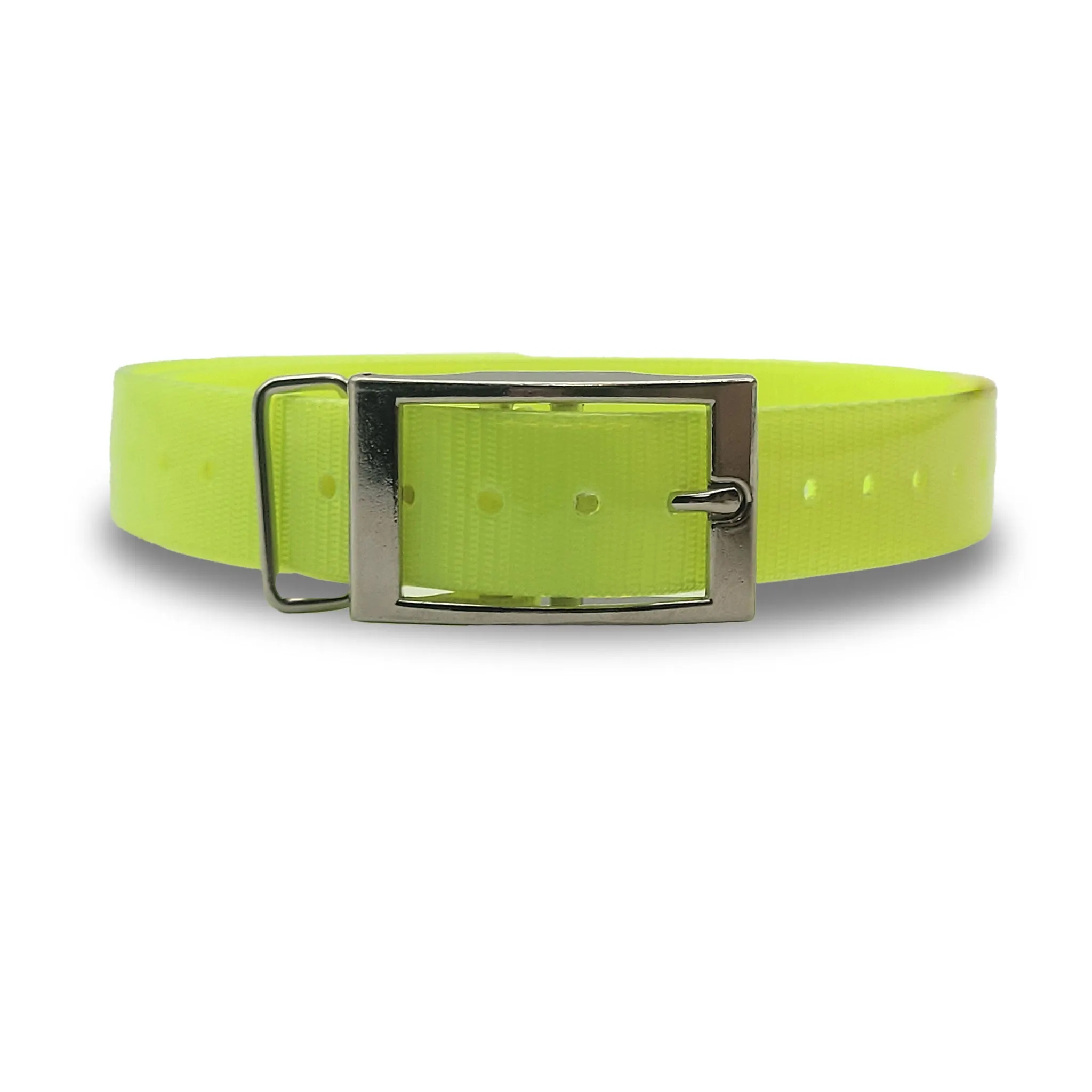 3/4" Premium Glow Tuff Replacement Collar Strap with a 3/4" slide tag
