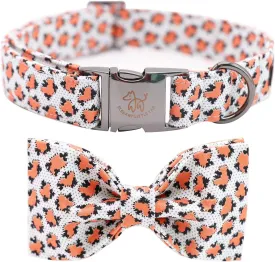 Adjustable Dog Collar with Bowtie