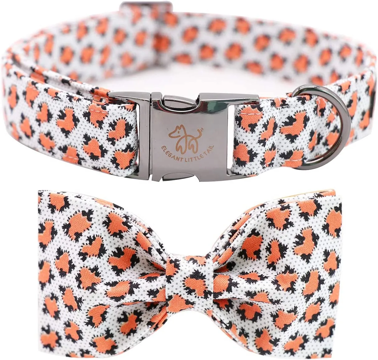 Adjustable Dog Collar with Bowtie