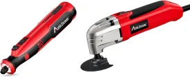 AVID POWER Cordless Rotary Tool 8V Rechargeable Grinding Tool Bundle with 22000 OPM Electric Oscillating Multi Tool with 3Oscillation Angle
