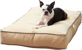 Buster Reversible Rectangle Pillow Style Dog Bed, Beige, Medium (42 x 30 in.)