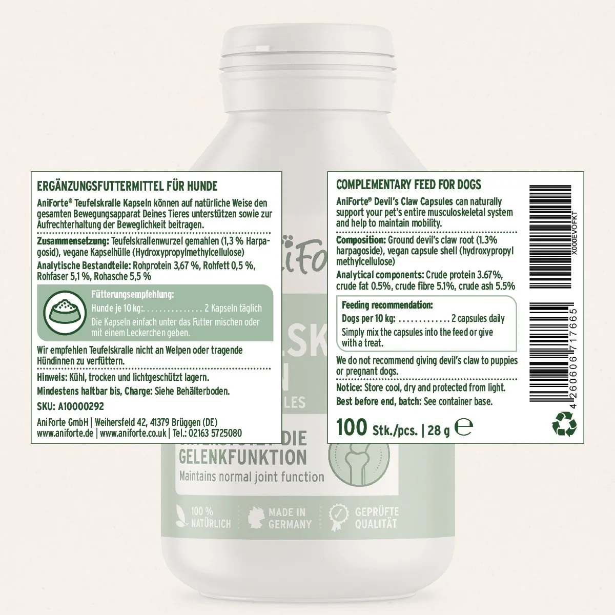 Devil’s Claw Root 100 Capsules