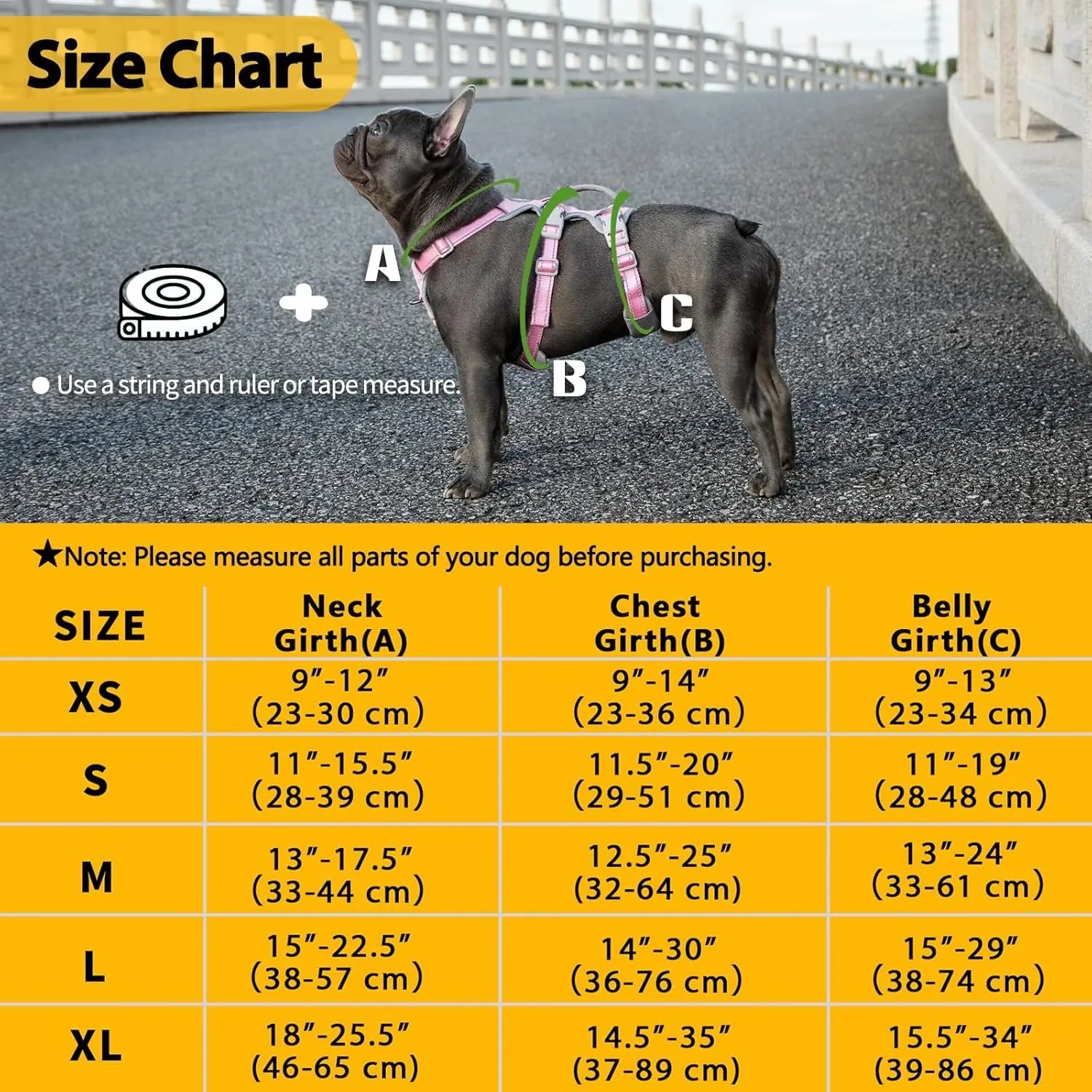 Escape Proof Dog Harness, Escape Artist Harness, Fully Reflective Harness with Padded Handle, Breathable,Durable, Adjustable Vest for Medium Dogs Walking, Training, and Running Gear (Pink,M)