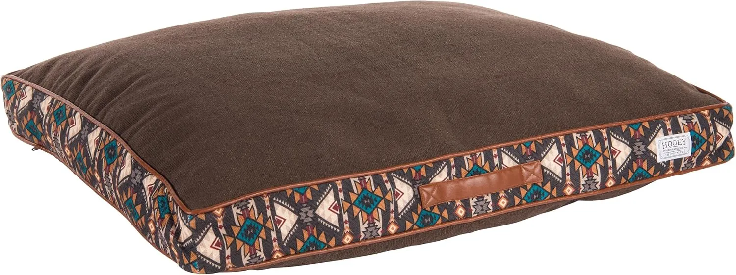 Hooey Bunkhouse Pet Retreat Dog Bed, Medium/Large, Beluga