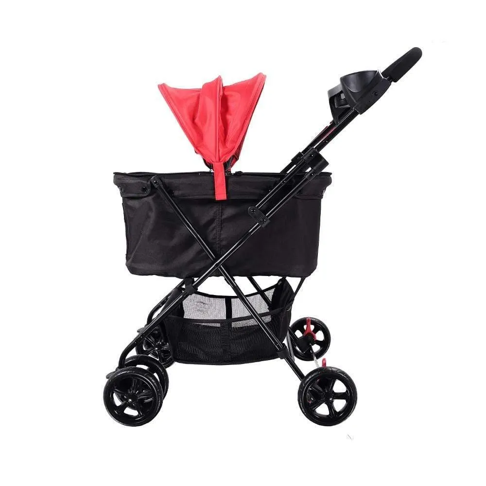 Ibiyaya® Easy Strolling  Pet Pram | Rouge