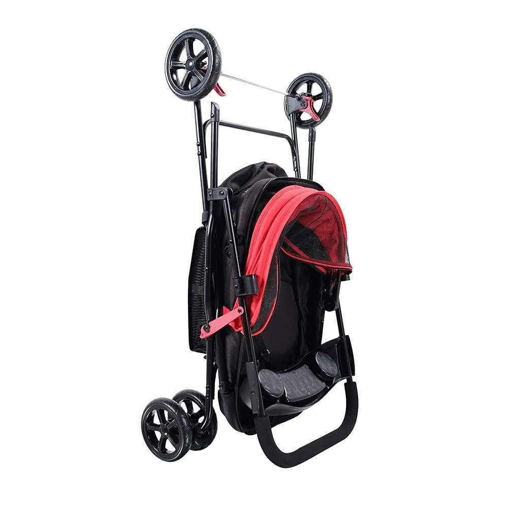 Ibiyaya® Easy Strolling  Pet Pram | Rouge