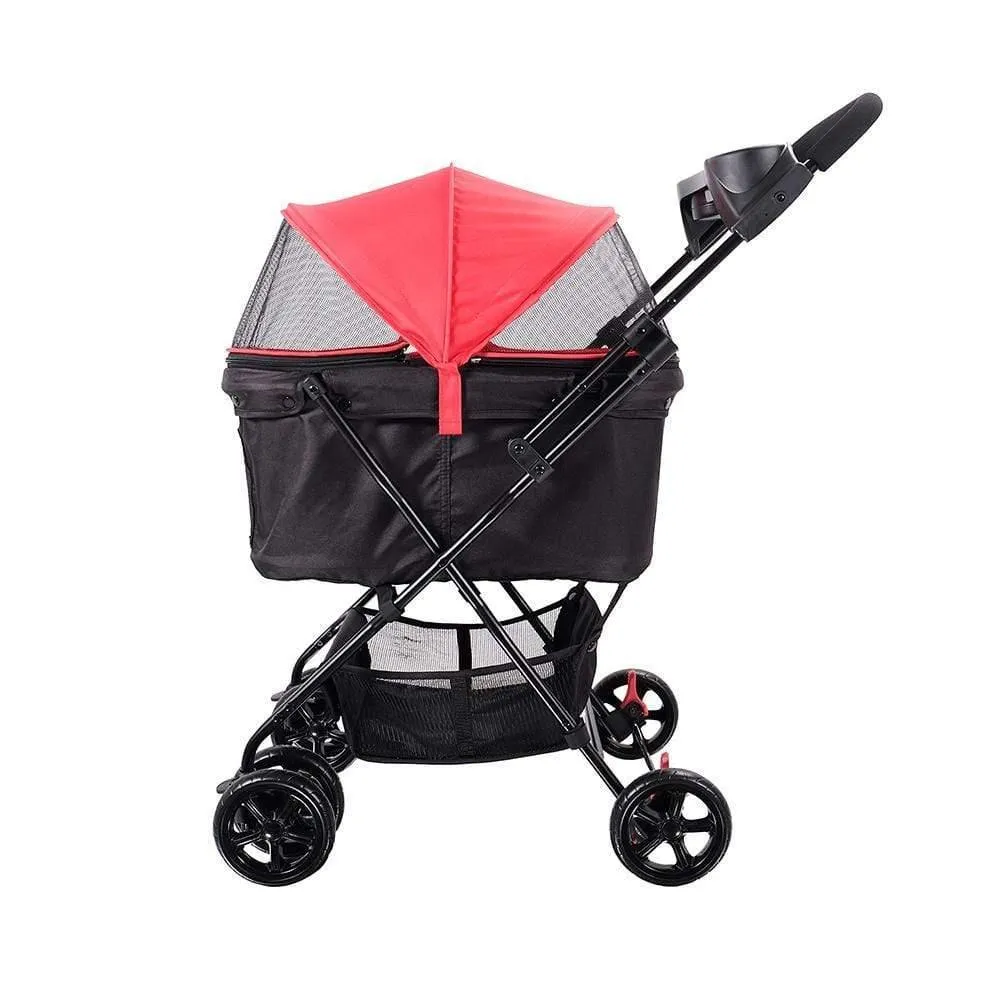 Ibiyaya® Easy Strolling  Pet Pram | Rouge