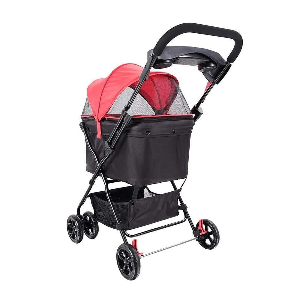 Ibiyaya® Easy Strolling  Pet Pram | Rouge