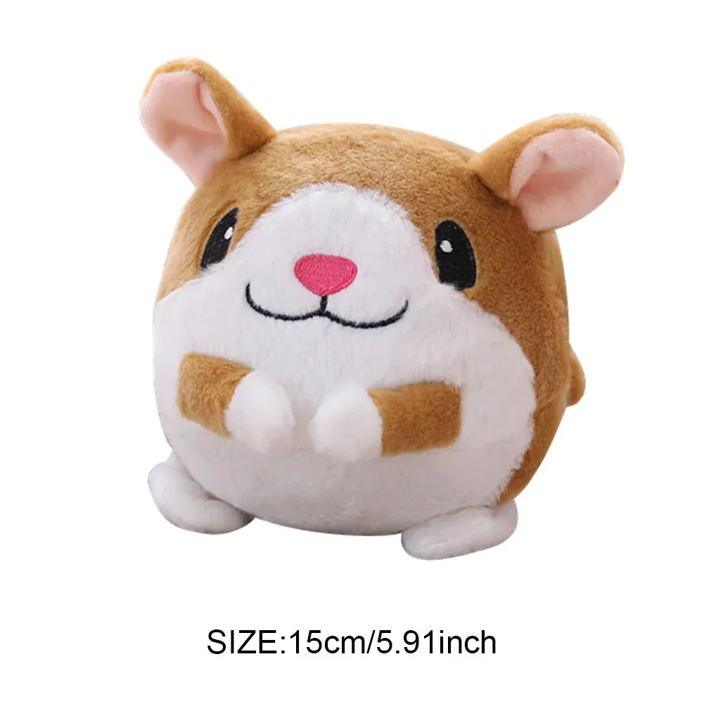 Interactive USB Rechargeable Pet Toy Ball with Sound and Movement