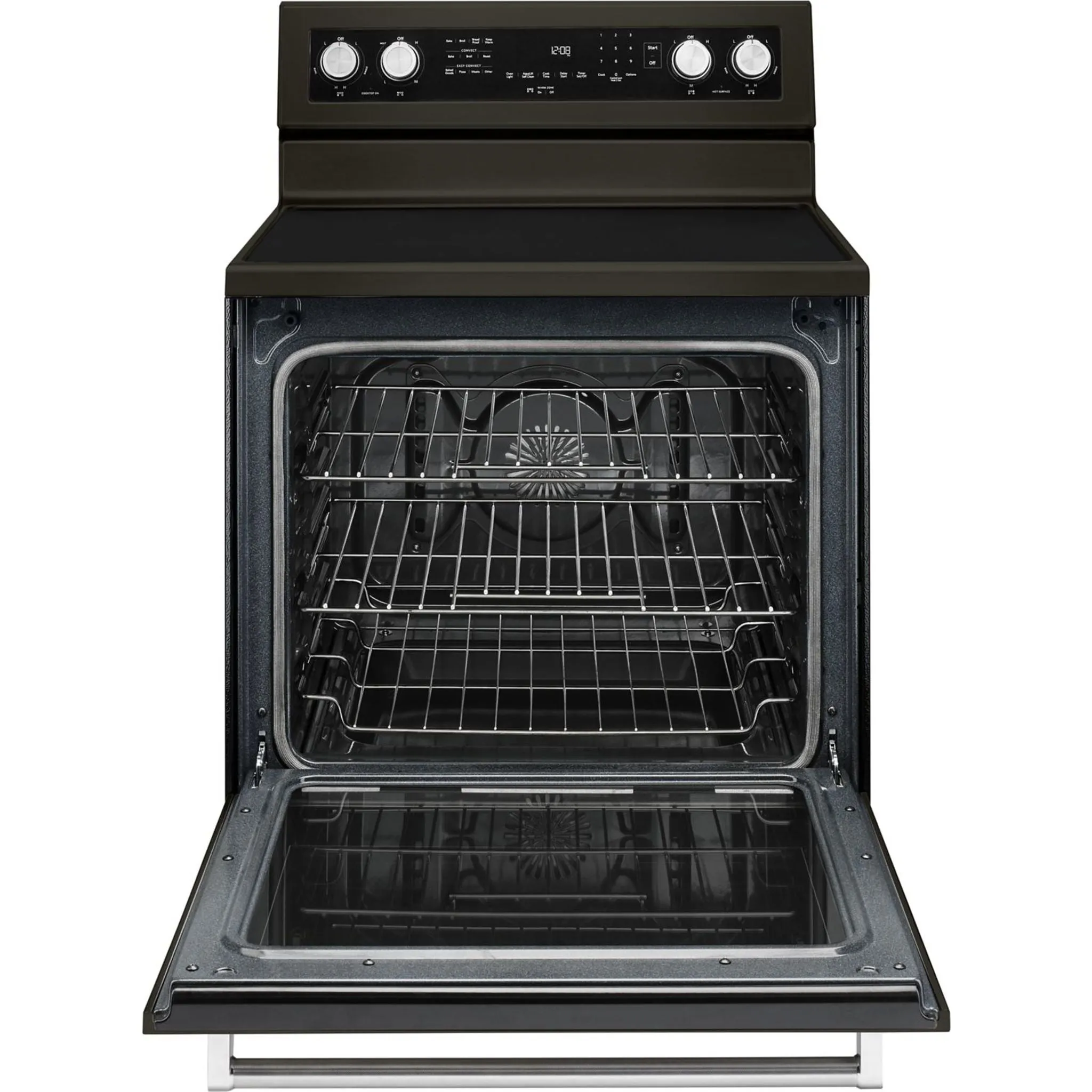 KitchenAid True Convection Range (YKFEG500EBS) - Black Stainless