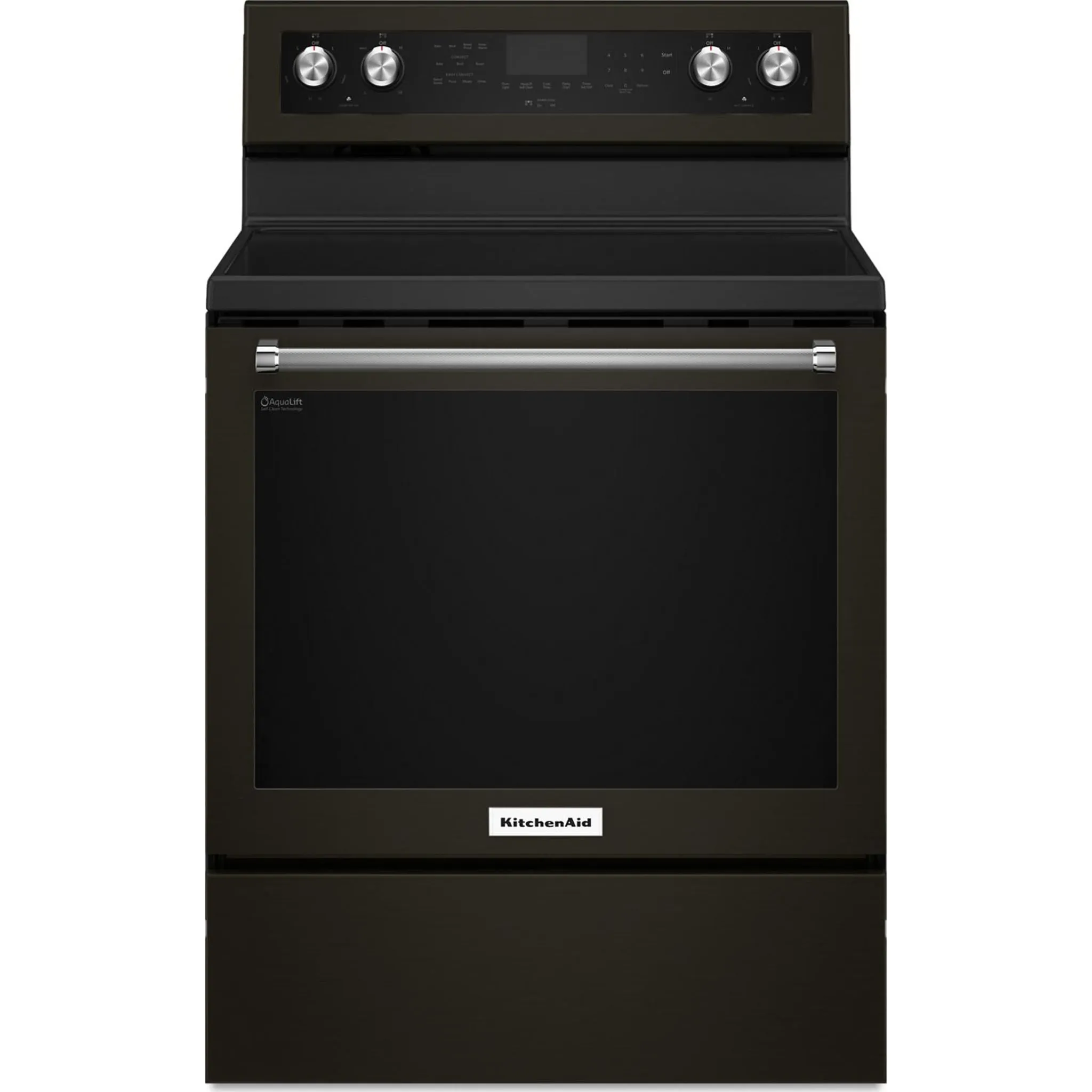 KitchenAid True Convection Range (YKFEG500EBS) - Black Stainless