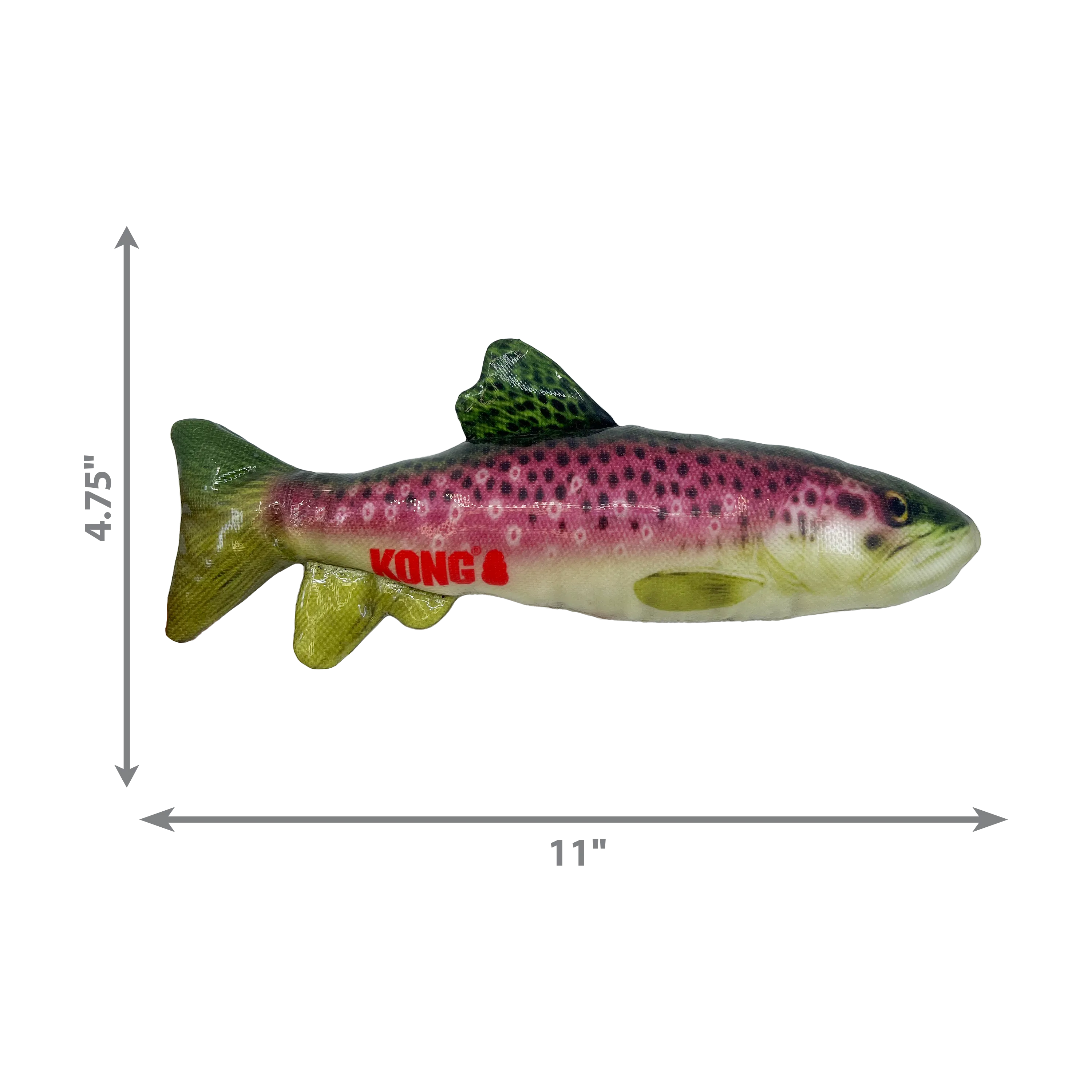 Kong Wild Shieldz Trout, Dog Toy