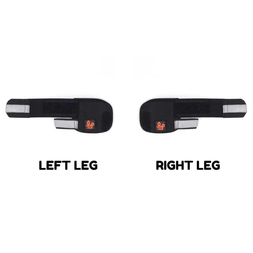 Lana Paws Front Leg Braces for Carpal Support and Mobility for Dogs and Cats (Black)