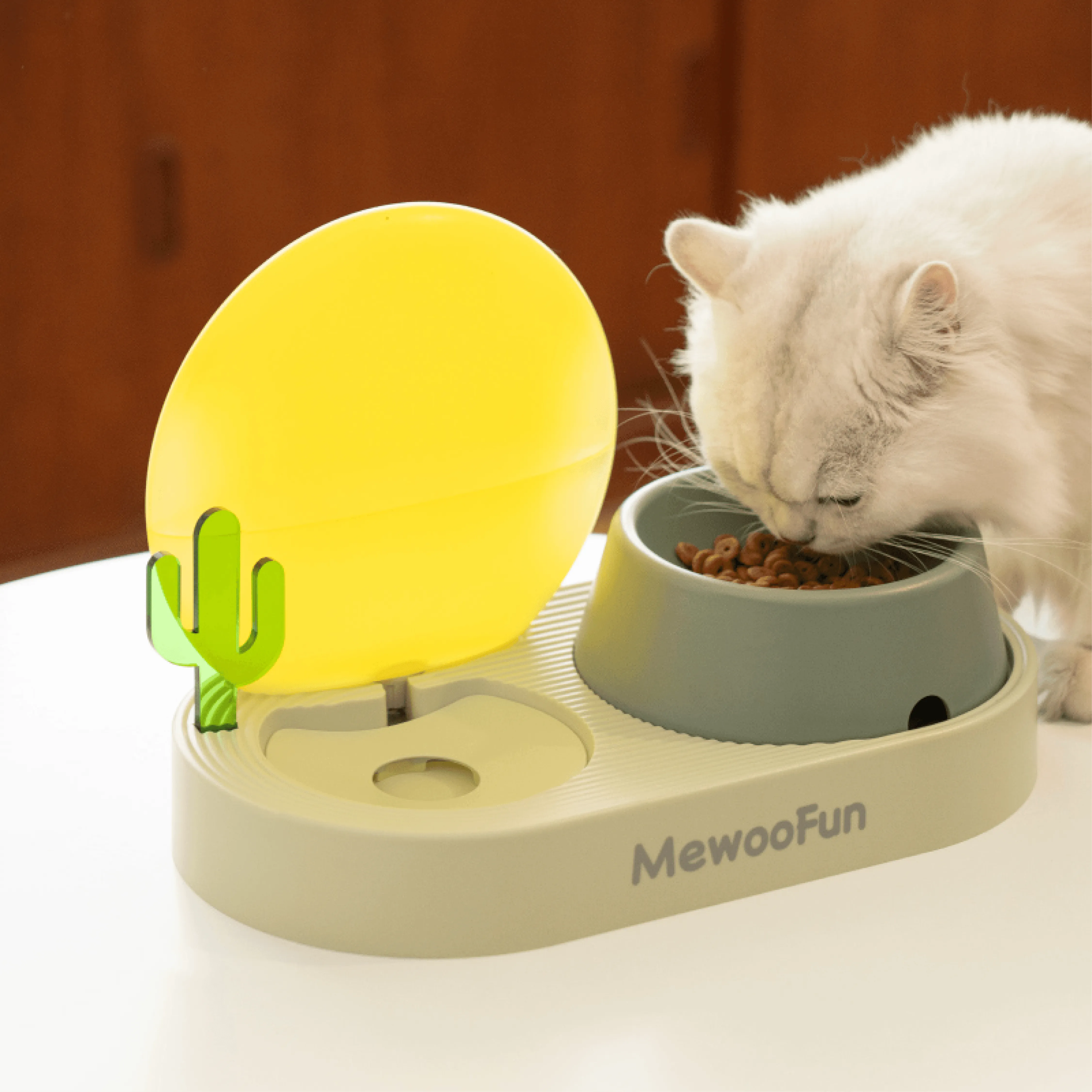 Mewoo - Sunrise 3 in 1 Pet Bowl