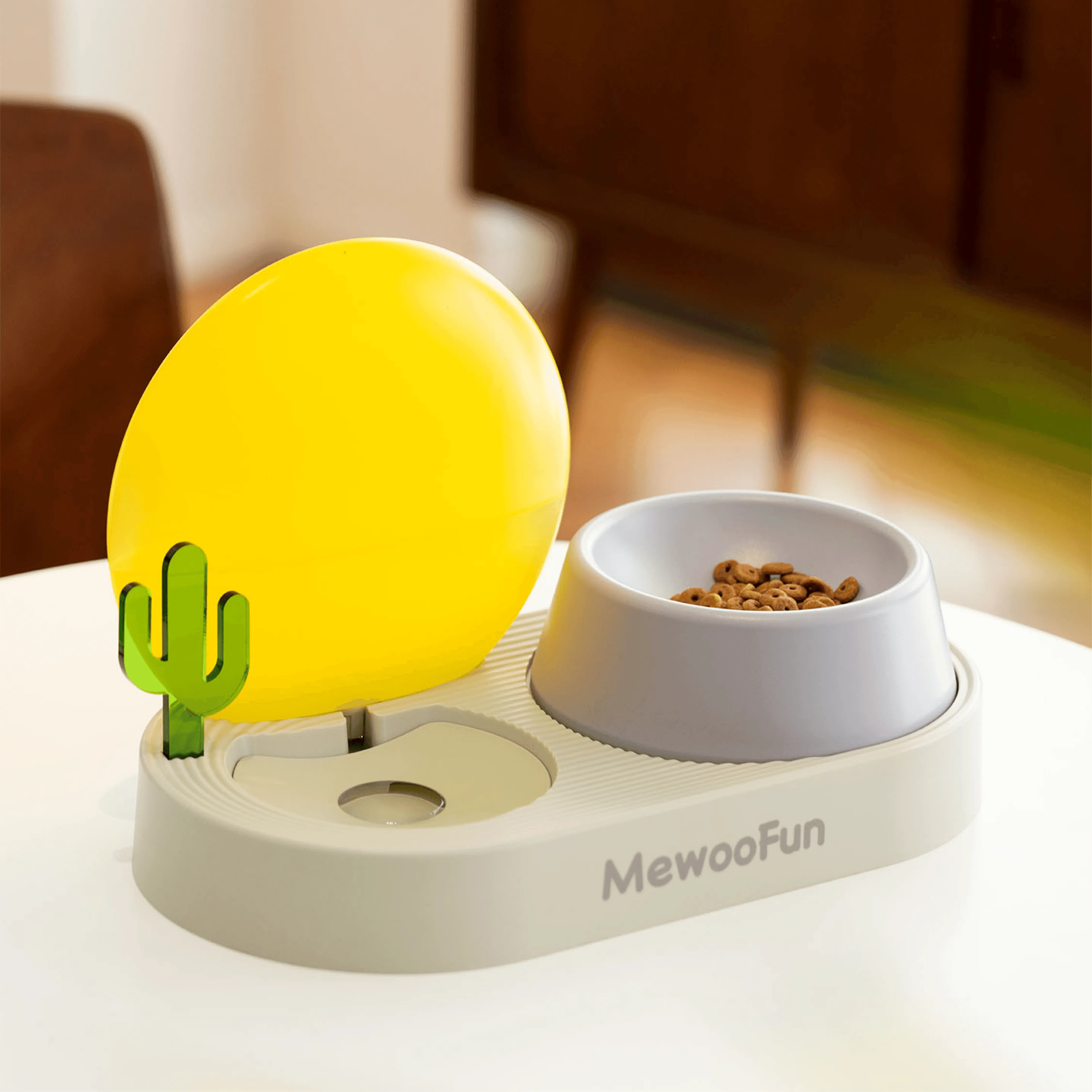 Mewoo - Sunrise 3 in 1 Pet Bowl