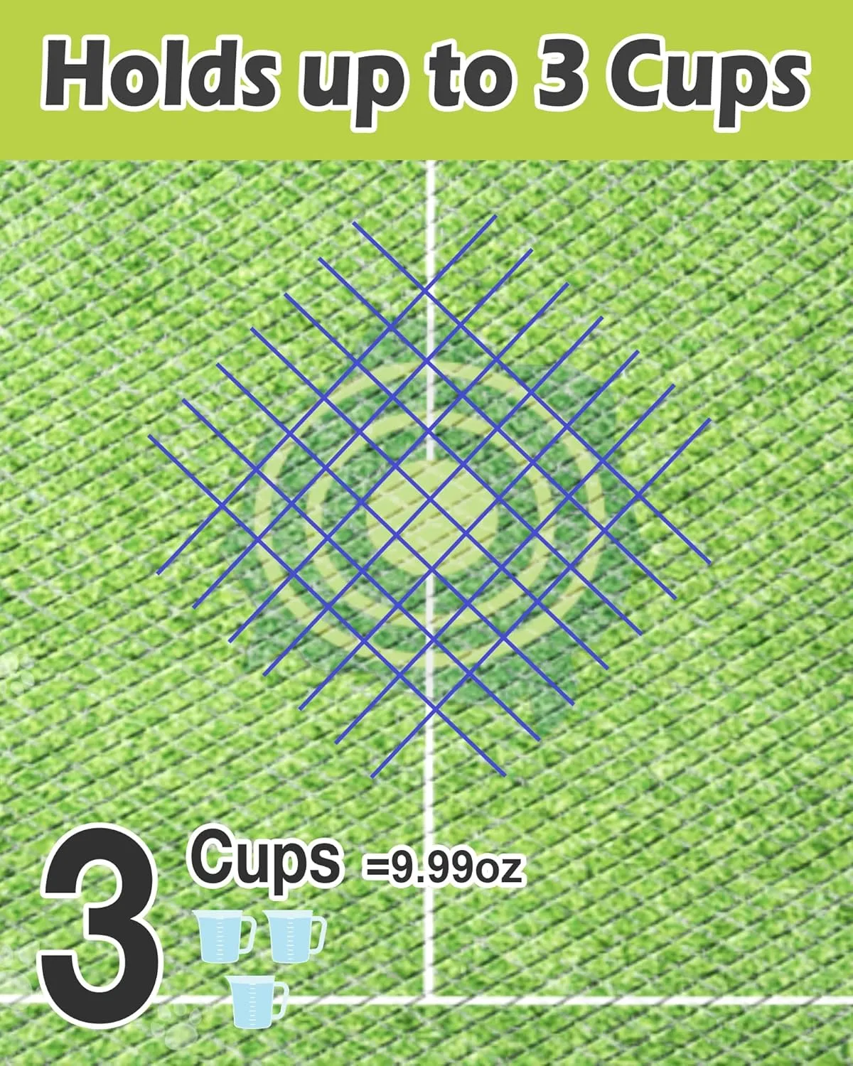 MICOOYO Puppy Pads Pee Pads for Dogs, Disposable Target Dog Pad for Potty Tranning , Soccor Field Design Super Absorbent Doggy Pad for Pets, Puppy, Doggie, Cat (S, 30Count)
