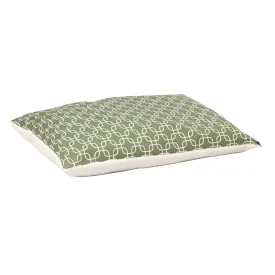 Midwest Green Geo Pillow with Teflon Fabric Protector 27" x 36"