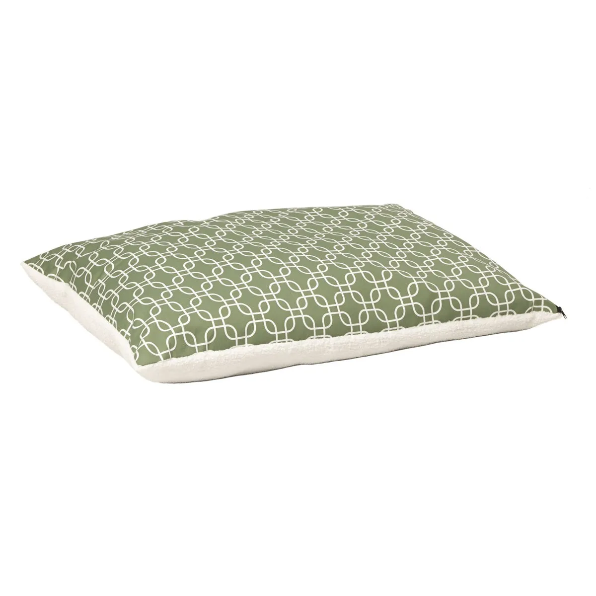 Midwest Green Geo Pillow with Teflon Fabric Protector 27" x 36"