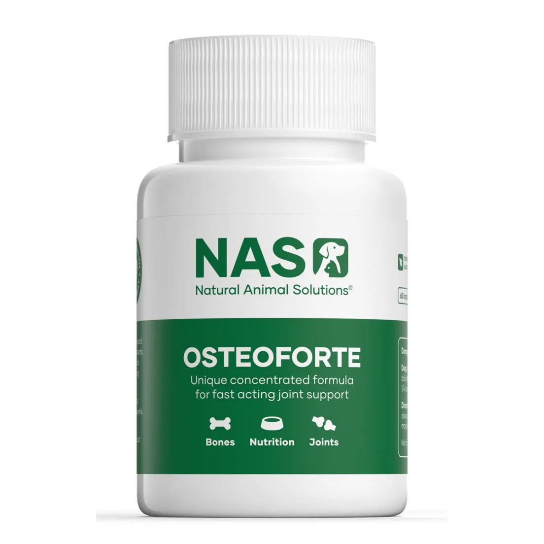Natural Animal Solutions OsteoForte Capsules for Dogs and Cats