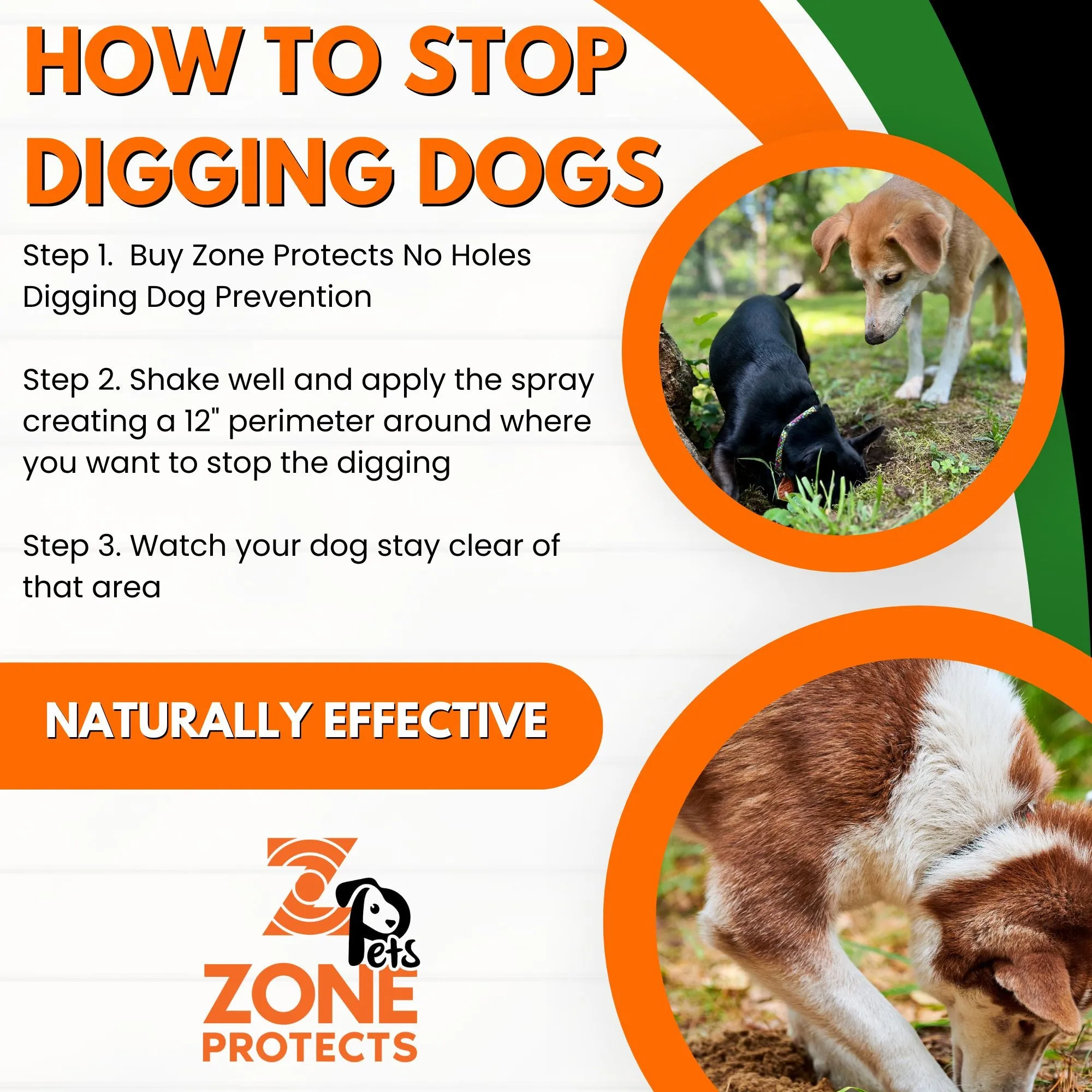 No Holes! Digging Prevention Concentrate