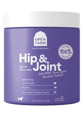 Open Farm Hip & Joint Supplement for Dogs 90 soft chews