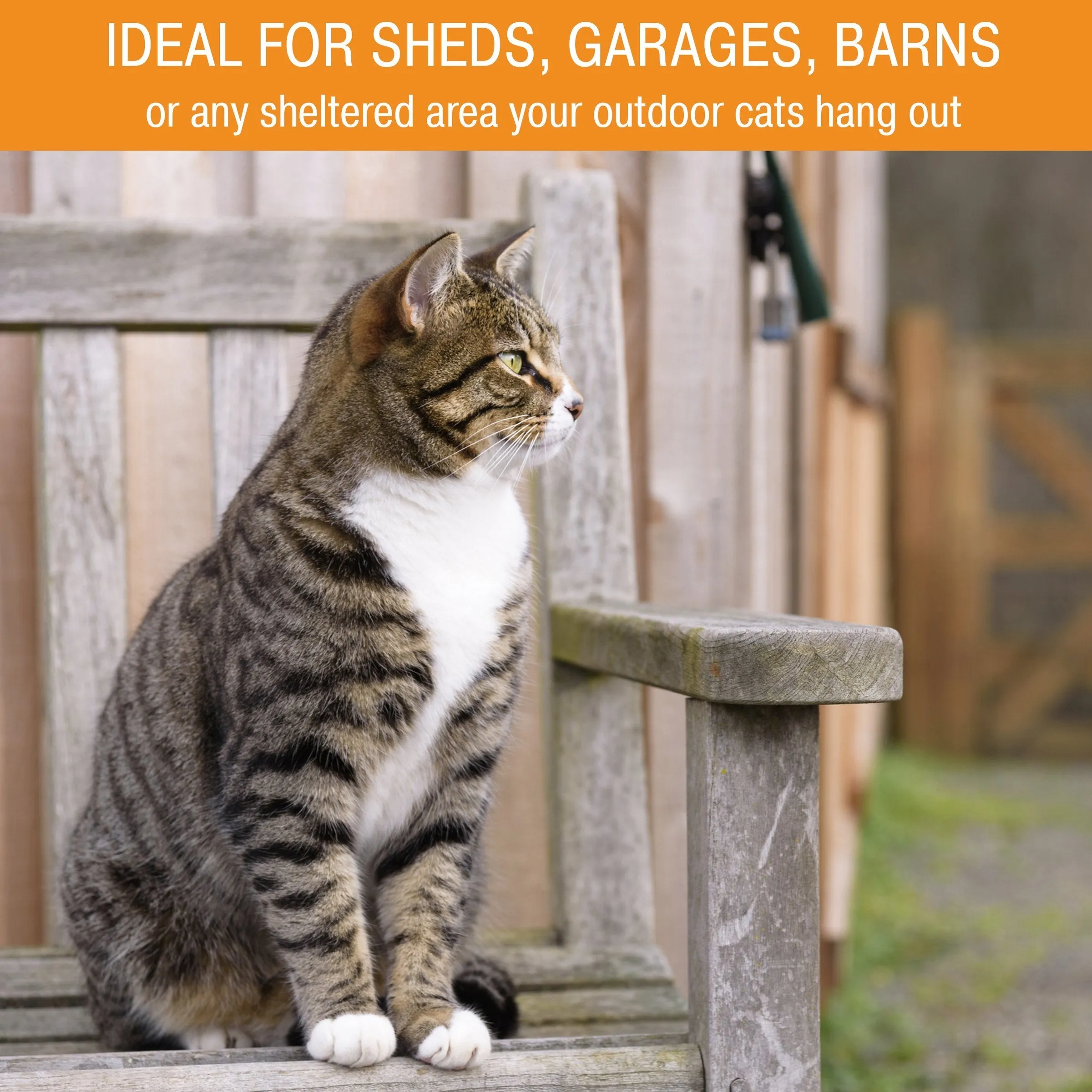 Outdoor Heated Cat Pad - 12.5″ x 18.5″ x 0.5″ - K&H Pet Products