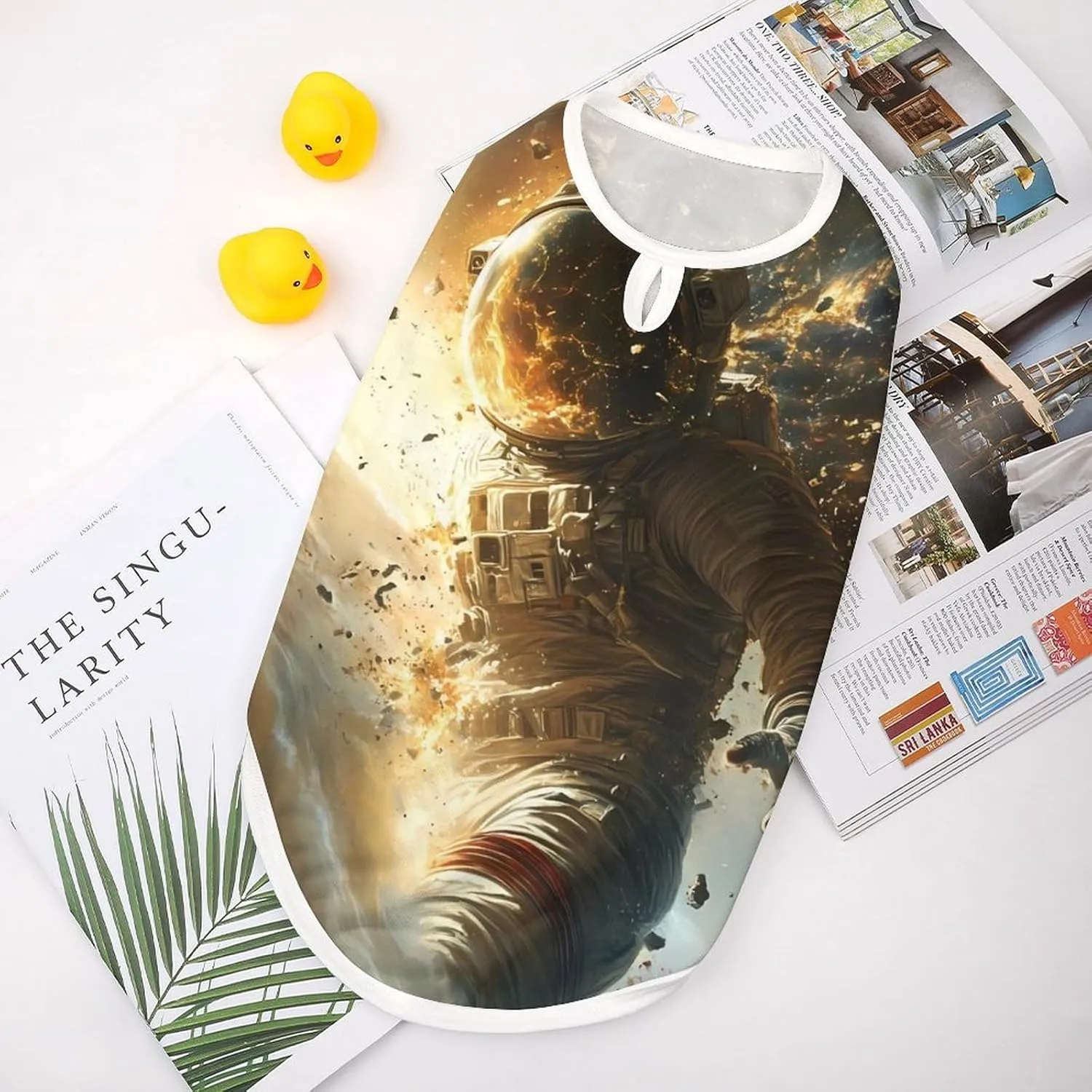 Outer-Space Cool Astronaut Dog Shirts Summer Pet T Shirts Sleeveless Pet Clothes Dog Vest Tank Tops for Dogs Cats S