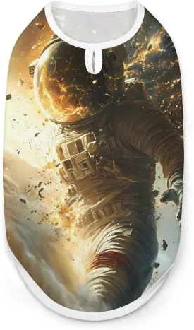 Outer-Space Cool Astronaut Dog Shirts Summer Pet T Shirts Sleeveless Pet Clothes Dog Vest Tank Tops for Dogs Cats S