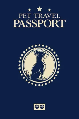 Pet Passport & Medical Record, for Pet Health and Travel Size 4"x 6": with a normal passport size this Pet Health & Vaccine Track Journal Notebook, ... Record Book For Pet Lovers Dogs Puppies   2022 2 17