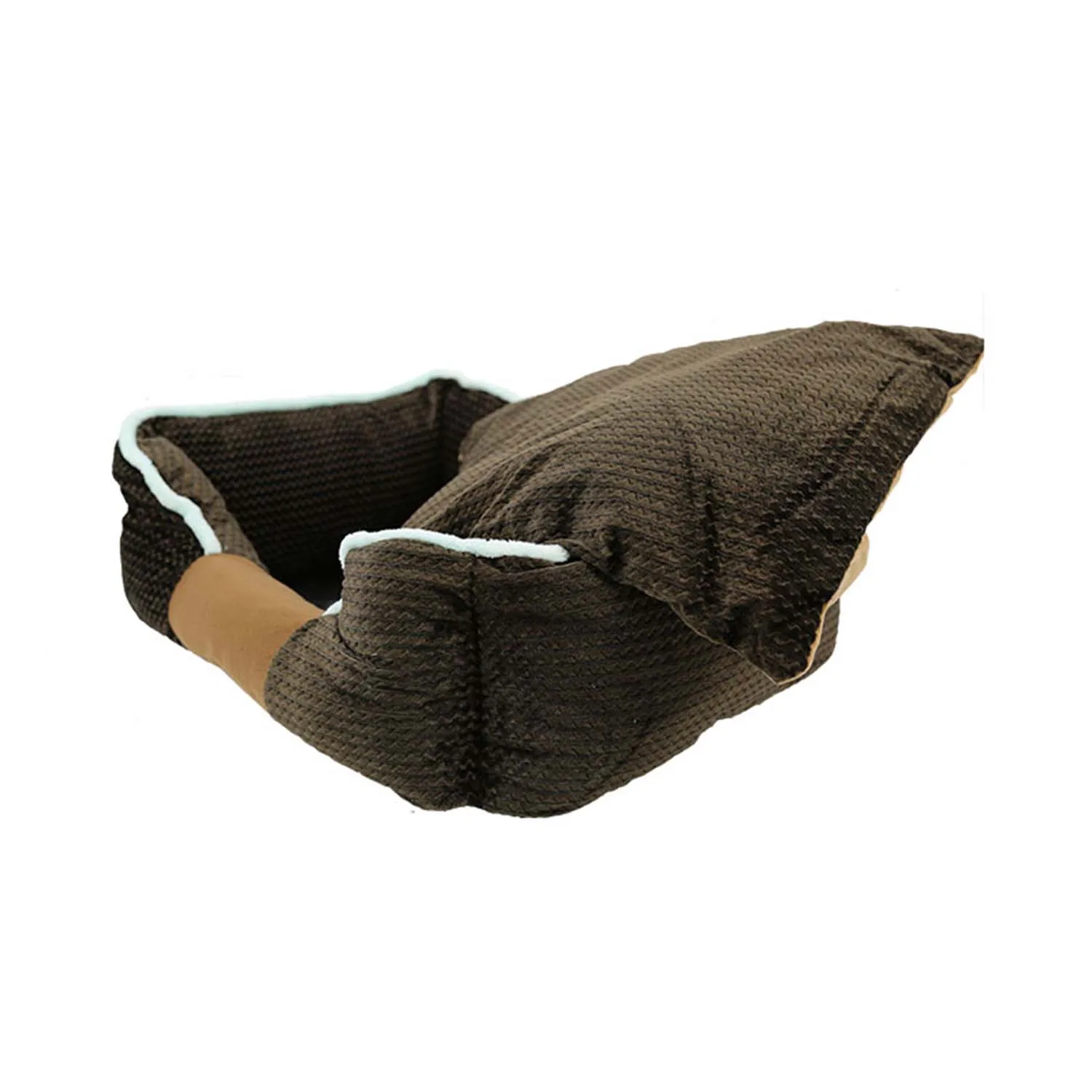 Ps Ax Square Brown Pet Bed
