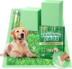 Puppy Pads XL Extra Large 28"x34" Pee Pads for Dogs Potty Training Super Absorbent & Leak-Proof Design Odor Eliminating Pee Pads for Dogs 6-Layer Standard Absorbency Dog Pee Pads(7 Counts)