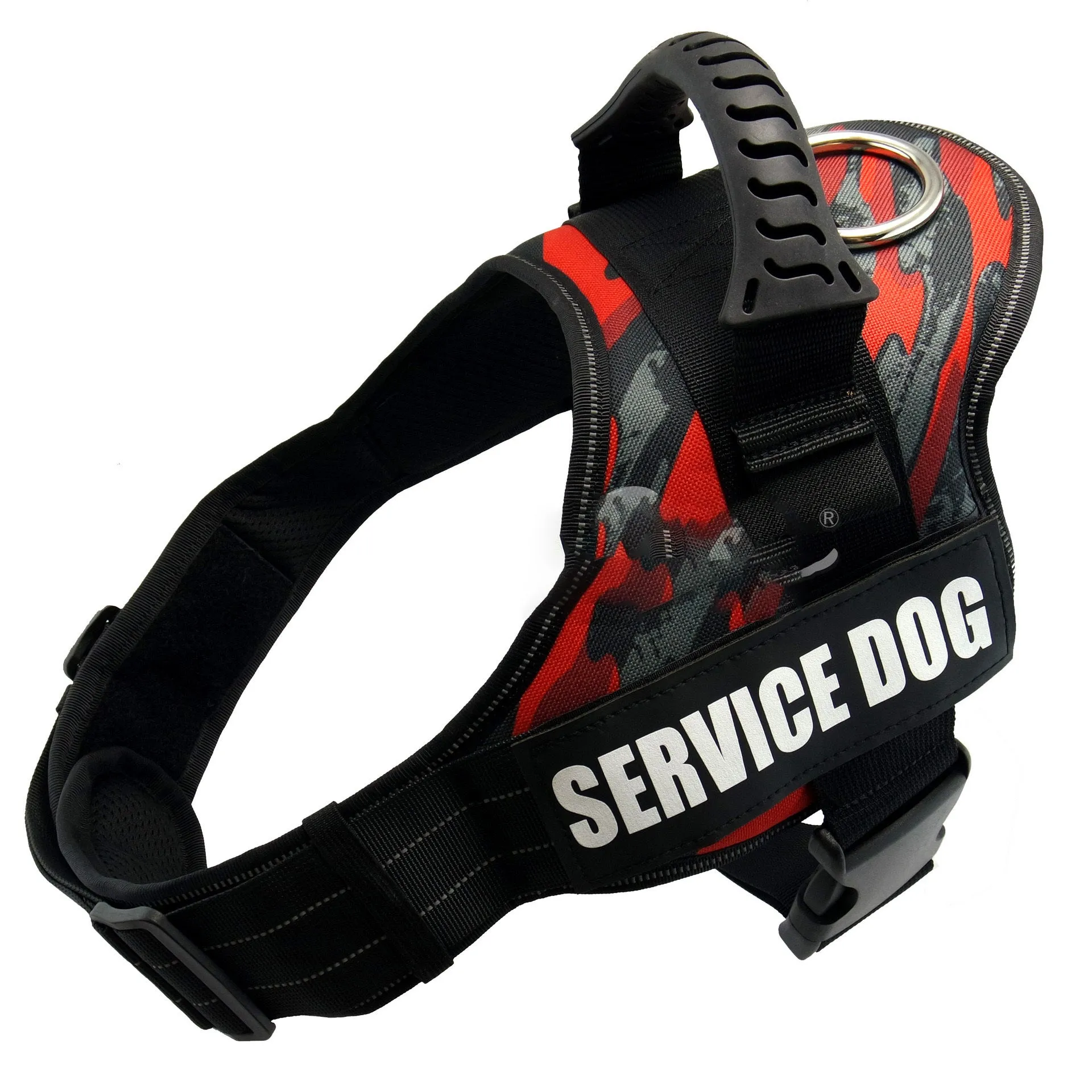Reflective Adjustable K9 Dog Harness - Durable Vest for All Sizes