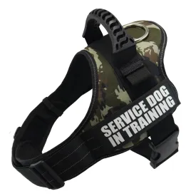 Reflective Adjustable K9 Dog Harness - Durable Vest for All Sizes