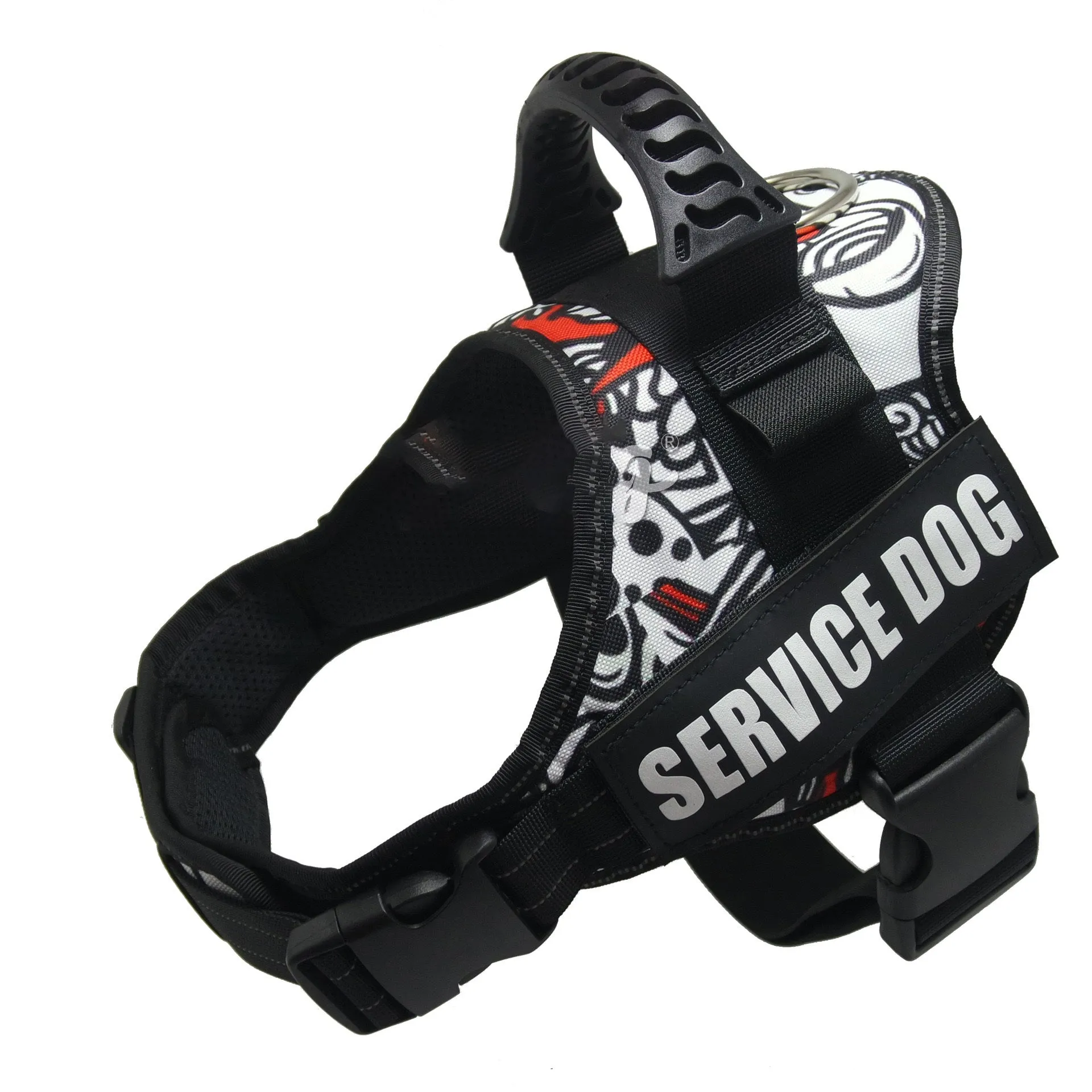Reflective Adjustable K9 Dog Harness - Durable Vest for All Sizes