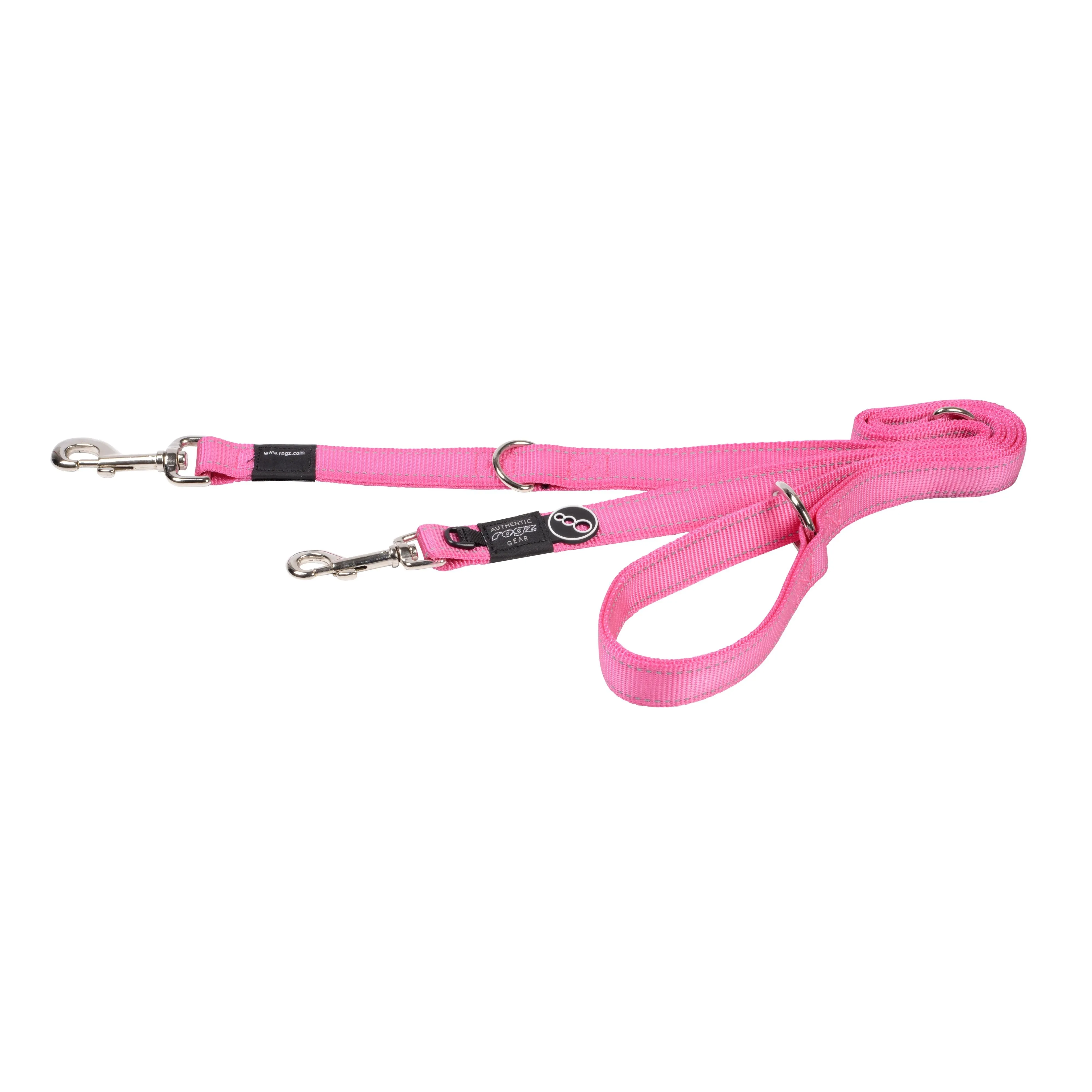 Rogz Specialty Extra Large Dog Multi-Lead Pink^^^