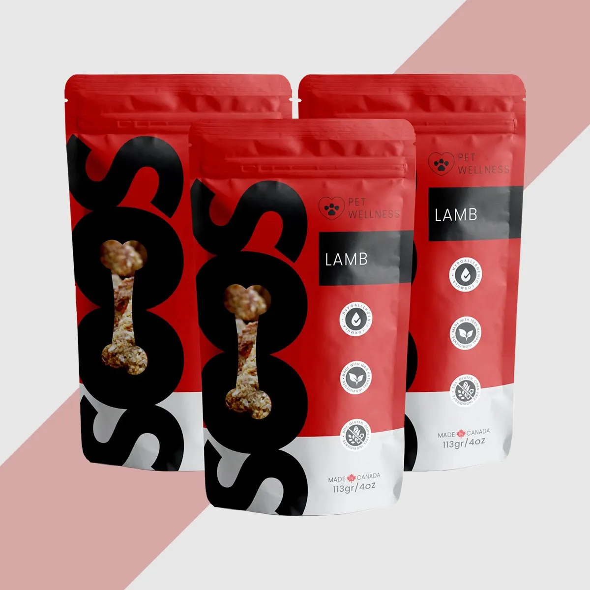 Soos Pets Lamb Wellness Treats
