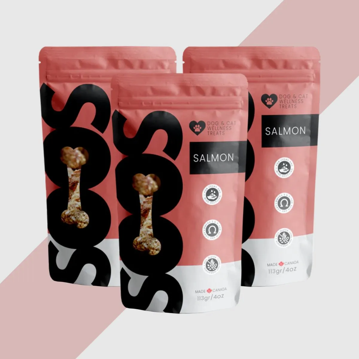 Soos Pets Salmon Wellness Treats