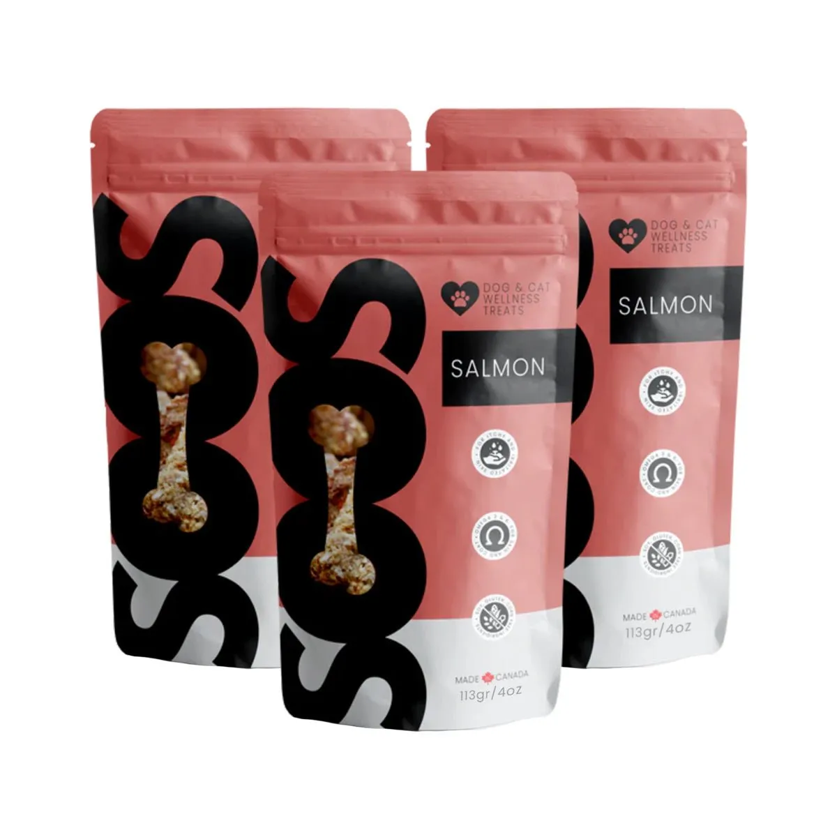 Soos Pets Salmon Wellness Treats