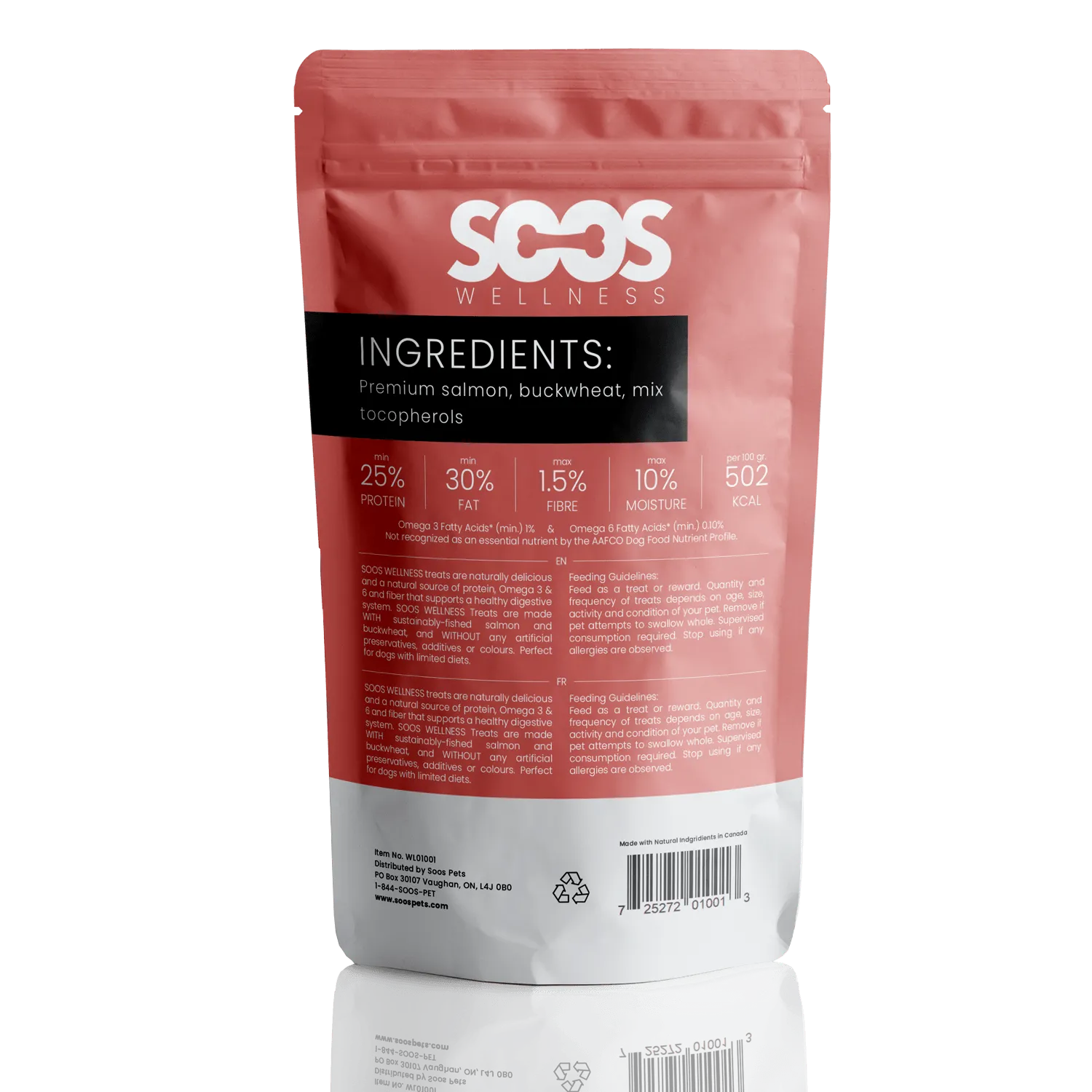 Soos Pets Salmon Wellness Treats