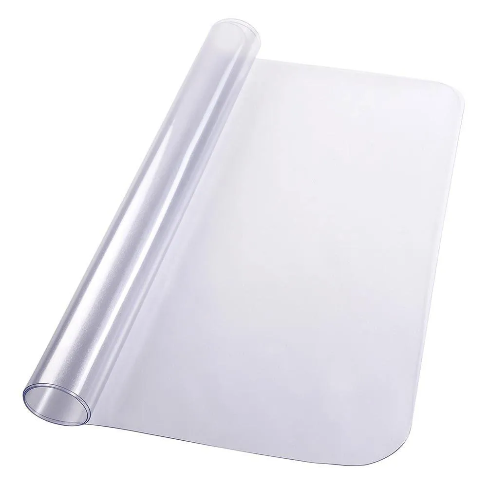 TheLAShop 48" x 36" (1/16" Thick) PVC Chair Mat Hardwood Floor Protector No Lip
