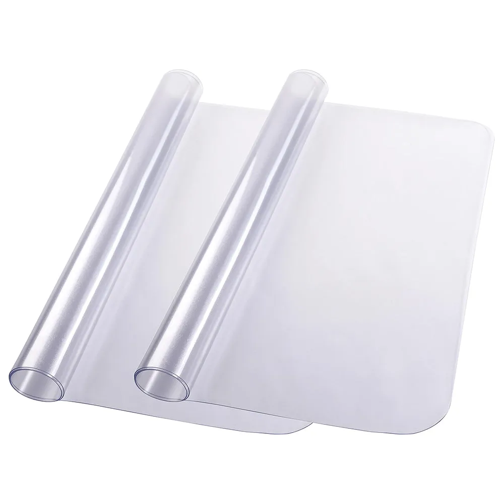 TheLAShop 48" x 36" (1/16" Thick) PVC Chair Mat Hardwood Floor Protector No Lip