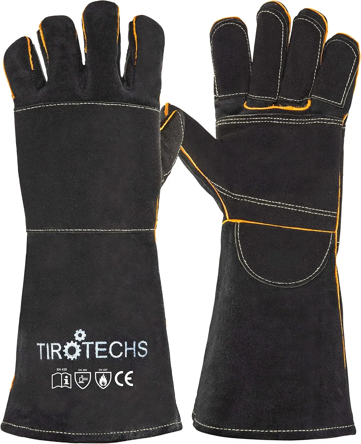 TIROTECHS Build Trust & Protect Your Hands - Bite-Proof Animal Handling Gloves for Safe & Loving Pet Care with Dogs and Cats