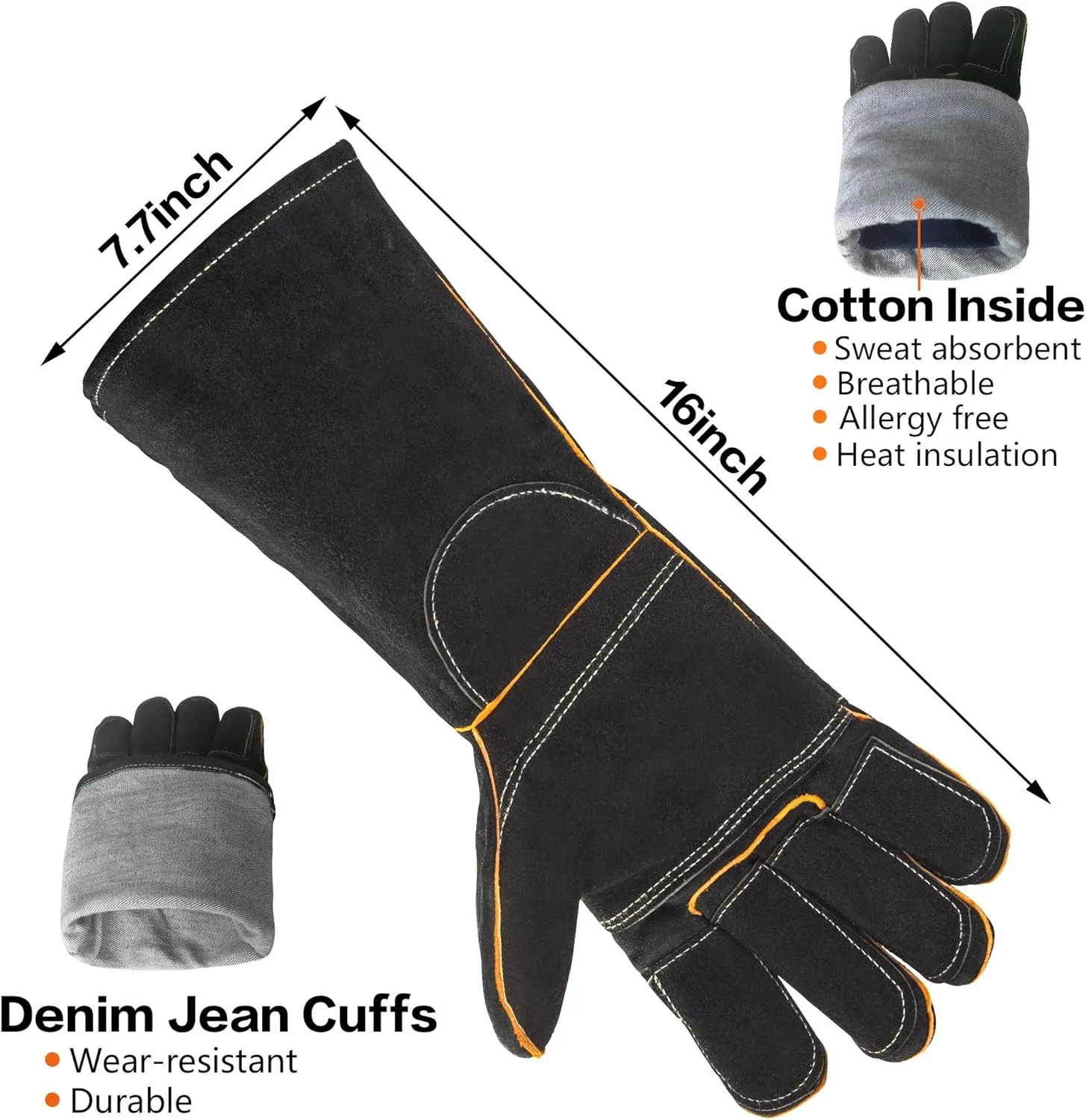 TIROTECHS Build Trust & Protect Your Hands - Bite-Proof Animal Handling Gloves for Safe & Loving Pet Care with Dogs and Cats