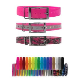 TT25 T20 3/4" Premium Glow Tuff Replacement Collar Strap for the Garmin Alpha TT25, T20, TT15 Mini & Astro T5 Mini- New Version